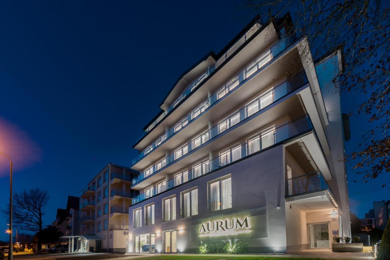 Aurum Aparthotel - Nowe Apartamenty Blisko Plazy - Neue Appartements In Strandnaehe Swinoujscie Bagian luar foto