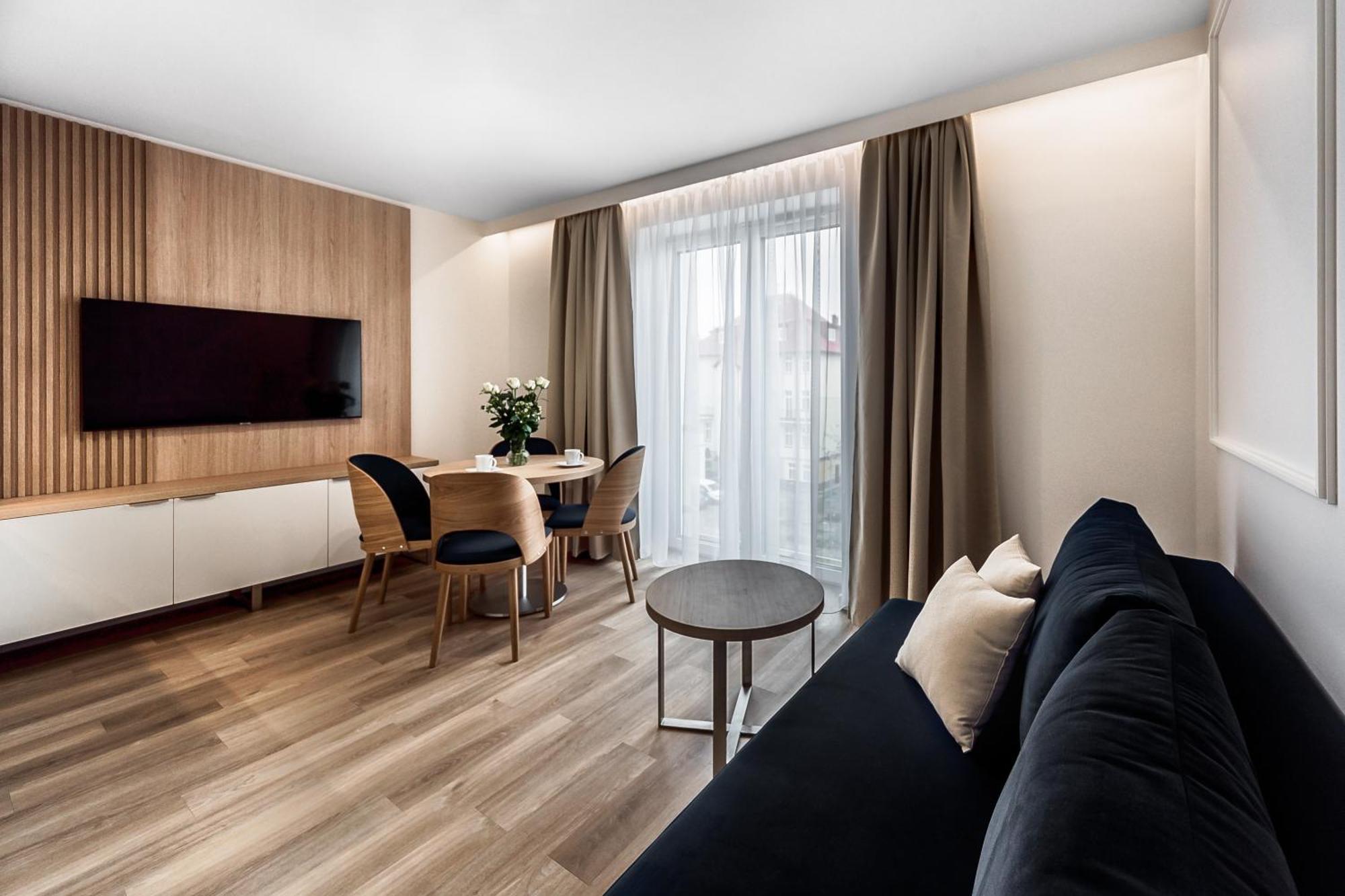 Aurum Aparthotel - Nowe Apartamenty Blisko Plazy - Neue Appartements In Strandnaehe Swinoujscie Bagian luar foto