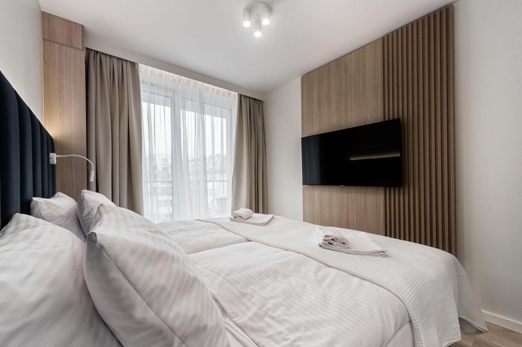 Aurum Aparthotel - Nowe Apartamenty Blisko Plazy - Neue Appartements In Strandnaehe Swinoujscie Bagian luar foto